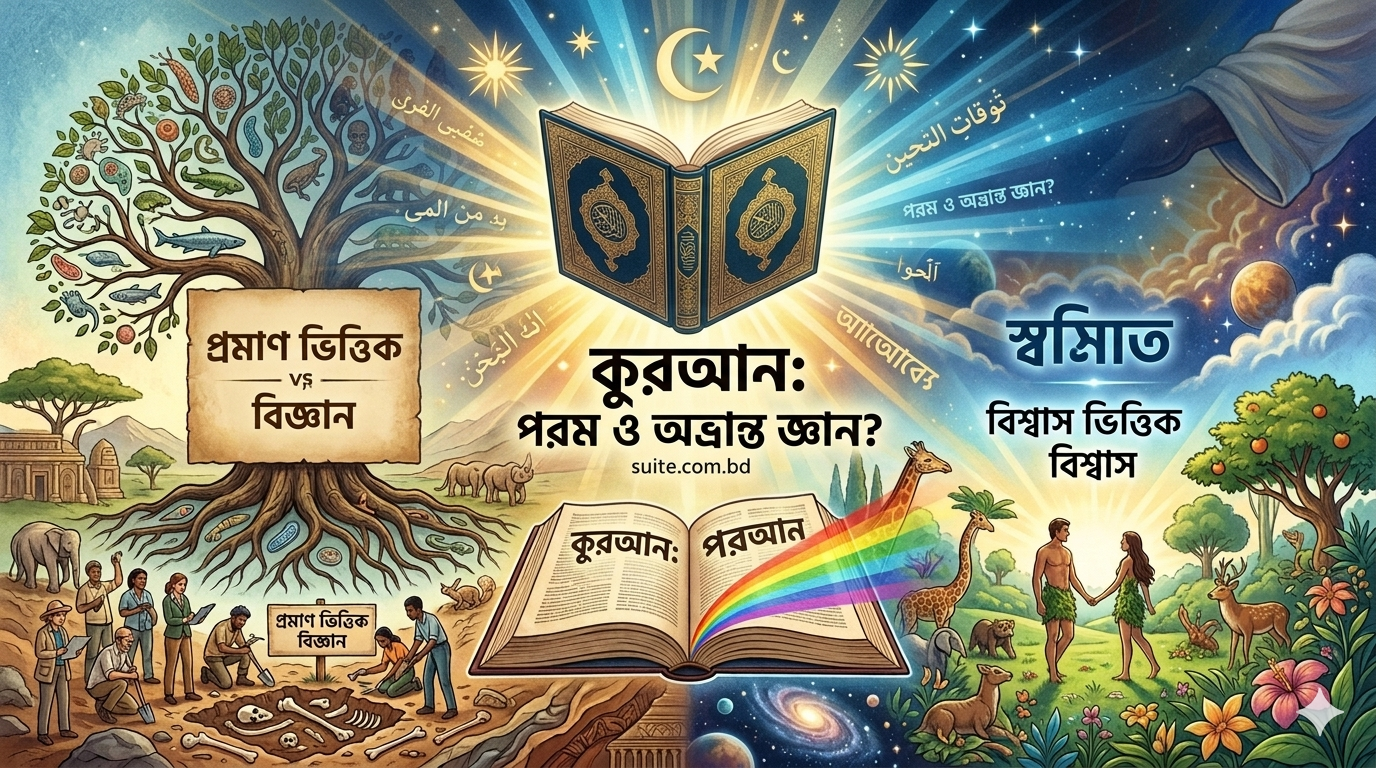 Read more about the article কোরআন কি সত্যিই অভ্রান্ত? একটি যৌক্তিক পর্যালোচনা